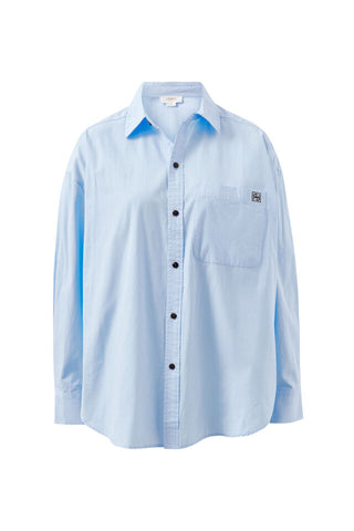 Peta Oversized Shirt/China Blue