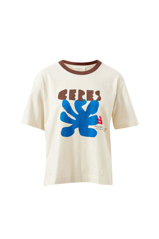 Stevie Slouchy Tee - Sunny Afternoon