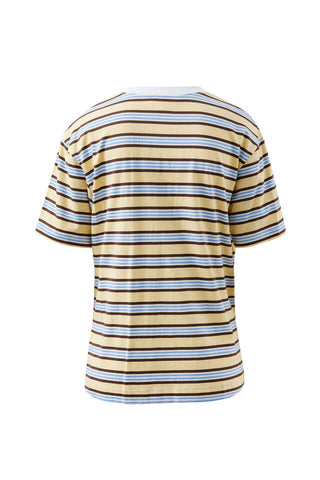 Stevie Slouchy Tee/New Butter Brunette Stripe