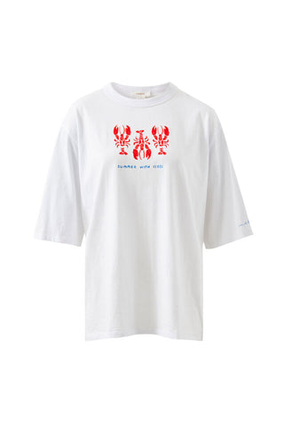 Liv Oversized Tee - Summer Lobsters