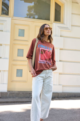 Liv Oversized Tee - Ginger Farmers Market