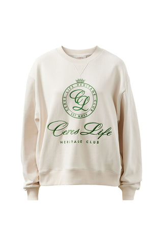 Romy Crew/Buff Pistachio Club Logo