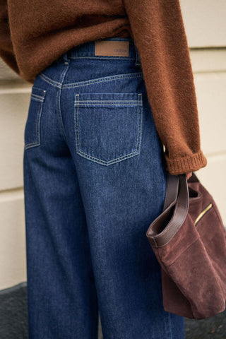 Reese Wide Jean - Midnight