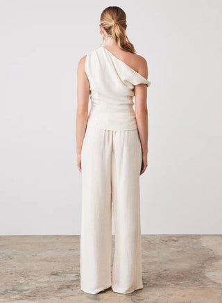 View Blouse - CREAM CRINKLE