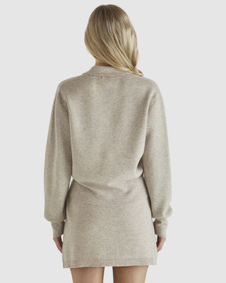 Baldwin Knit Jacket - Oatmeal