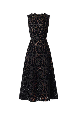 Eris Midi Dress - Black