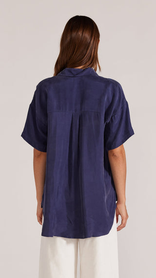 Clover Resort Shirt - Navy
