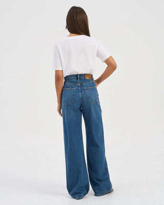 Hope High Waisted Denim - Medium Denim Blue