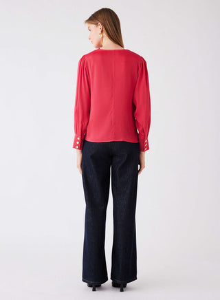 Satellite Blouse - Hot Pink