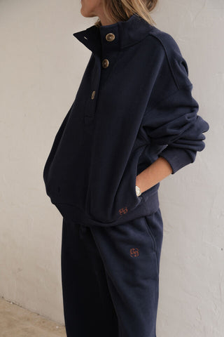 Marli Button Sweat