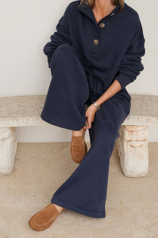 Marli Button Sweat