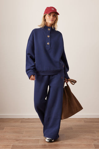 Marli Button Sweat