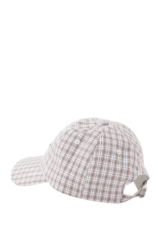 Pip Everyday Cap - Whine Choc Blue Check