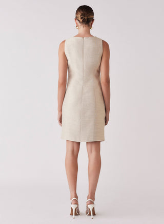 Golden Hour Ruche Dress