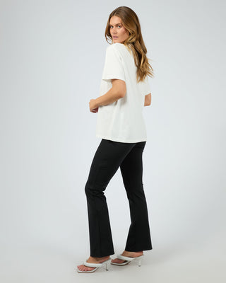 Jorge Script Tee -White