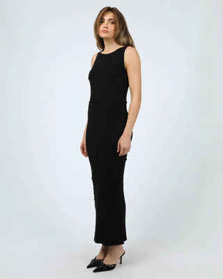 Elsie Maxi Dress - Black