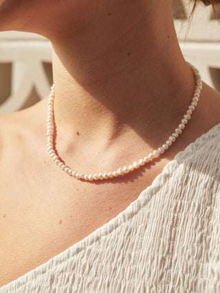 Freshwater Pearl Gold Plated Chocker
