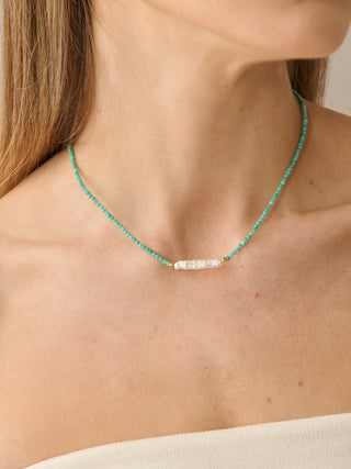 Sandara Pearl Beaded Necklace