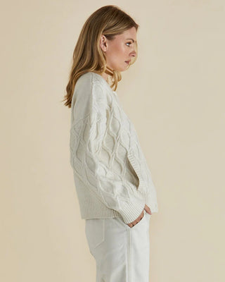 Celene Knit Cardigan - Cream