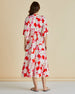 Moxie Dress - Red Floral Print