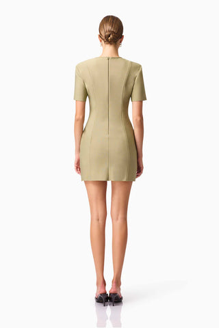 Dua Mini Dress - Sage