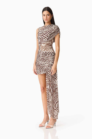 Arabelle Mini Dress - Chocolate