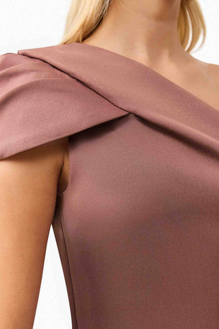Klara Gown - Dark Taupe