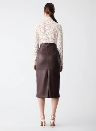 Formation Lace Top - Ivory