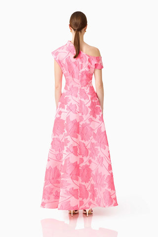 Dionne Asym Maxi Gown - Pink