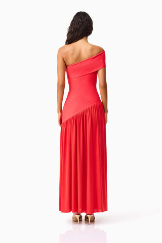 Jesselle Asym Gown - Coral