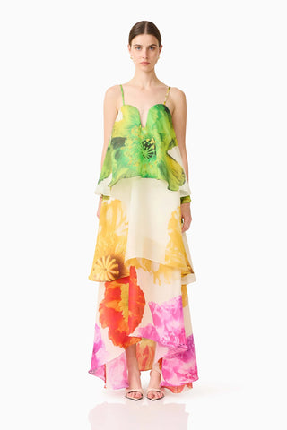 Lilia Tiered Gown