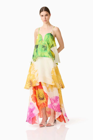 Lilia Tiered Gown