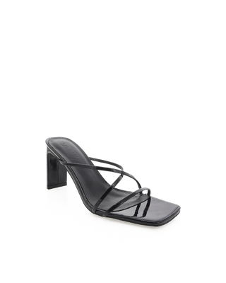 Glenda - Black patent