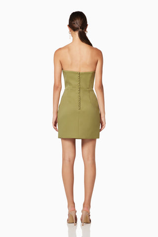 VEIDA DRESS - OLIVE