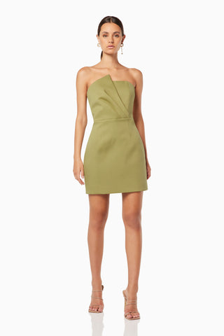 VEIDA DRESS - OLIVE