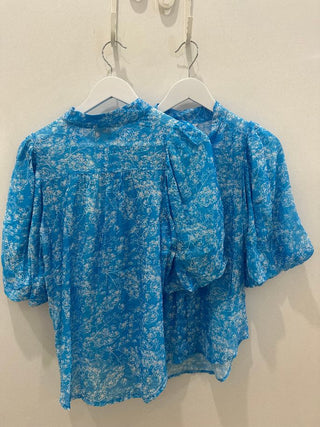 Zara Blouse - Light Blue