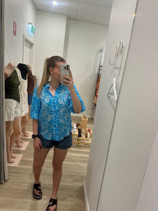 Zara Blouse - Light Blue