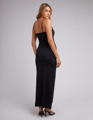 LIA MAXI DRESS - BLACK