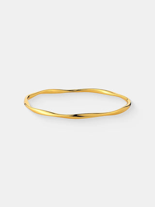 Skinny 18K Gold Plated Bangle 2pcs