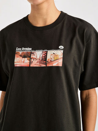 Streets Baggy Tee - Worn Black