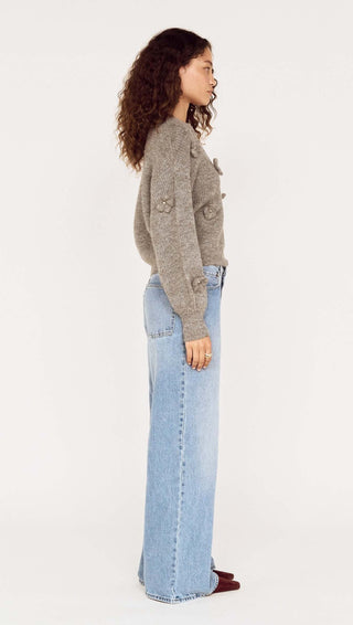 Vera Floral Applique Knit