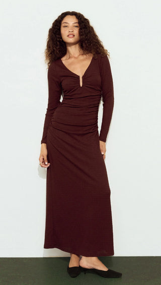 Myra U Wire Midi Dress