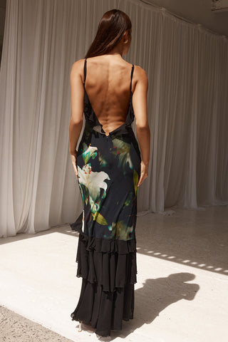 NAMARI MAXI DRESS - LILY PRINT