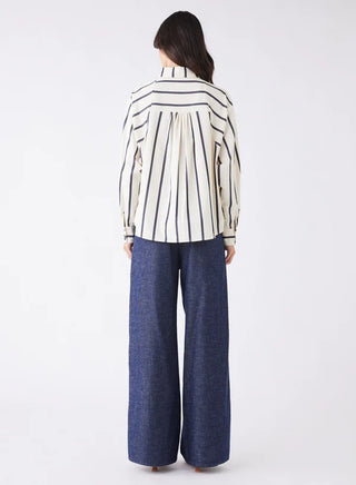 Origin Stripe Shirt - Indigo Stripe