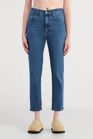 FRANKIE JEAN ANKLE STRETCH - HONEST BLUE