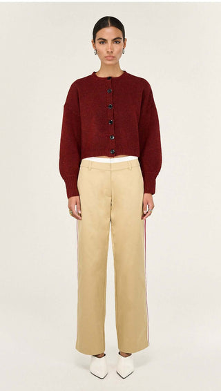 Sigrid Cardigan - Wine