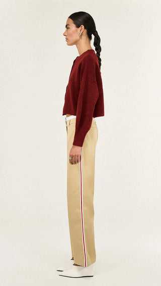 Sigrid Cardigan - Wine