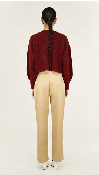 Sigrid Cardigan - Wine