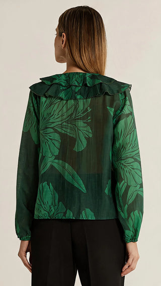 Lynn Ruffle Blouse