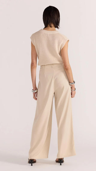 Hayden wide leg pants - Beige